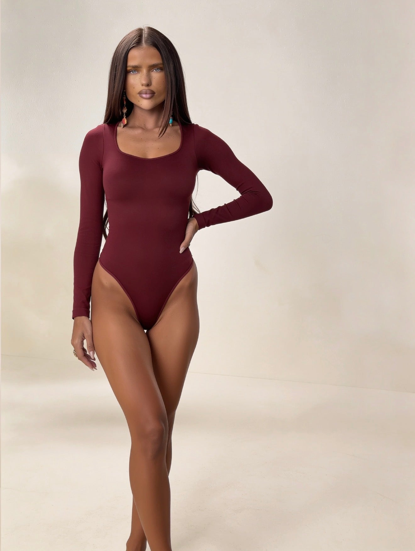 Noir Long Sleeve Bodysuit