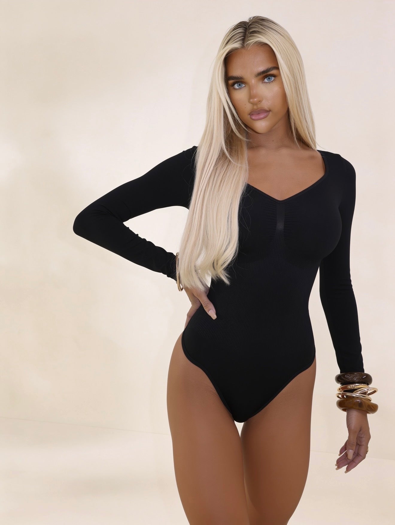 Élan Long Sleeve Bodysuit