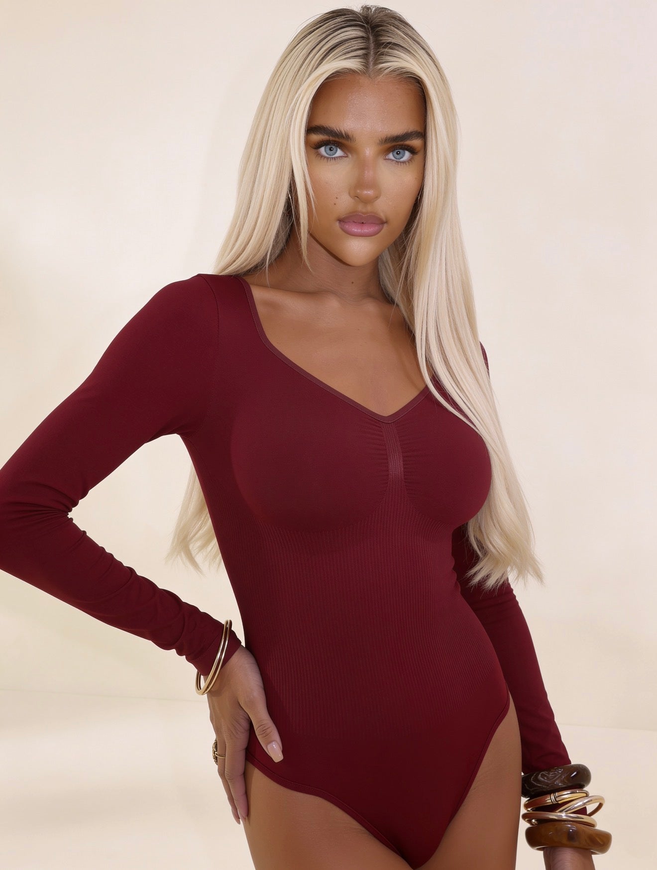 Élan Long Sleeve Bodysuit